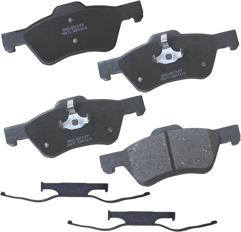 Bendix Premium SBC1047C Ceramic Front Brake Pads for Ford Escape 2012-2006, Mercury Mariner 2009-2006 - Image 1